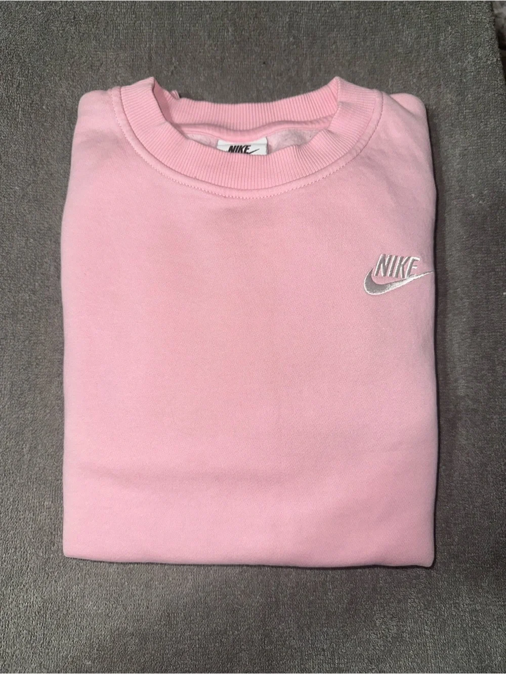 Nike Pink Crewneck Sweatshirt